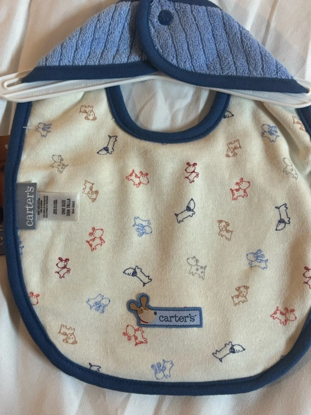 Carters terry bib